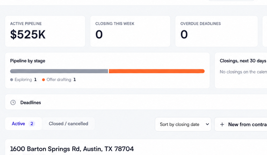 Home3 PRO transactions pipeline